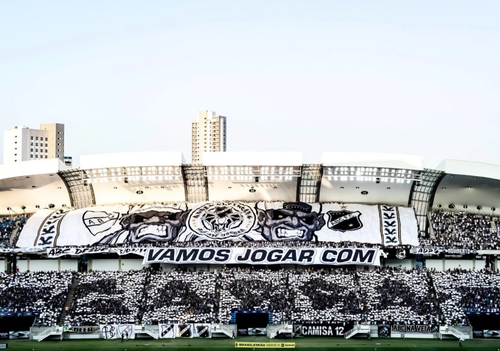 Mais de 30 mil pessoas acompanharam o jogo do acesso do Vôzão à Série C 2027 na Arena das Dunas (Foto: Divulgação ABC FC)