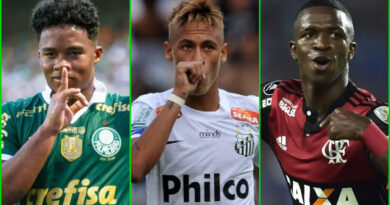 Maiores vendas da história do futebol brasileiro tem craques como Endrick, Neymar e Vini jr
