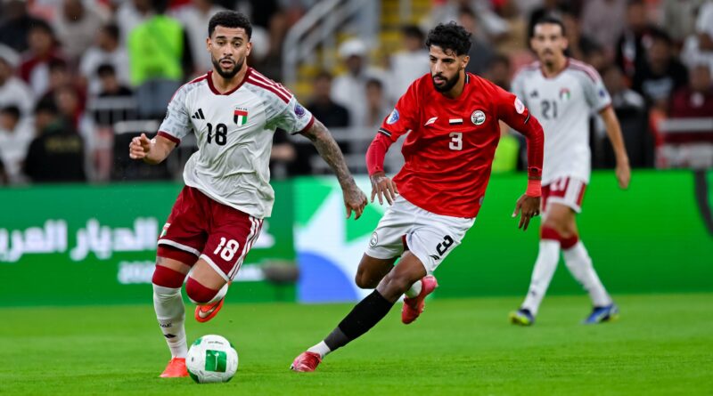 Luan Pereira pela Seleção dos Emirados Árabes Unidos na Gulf Cup