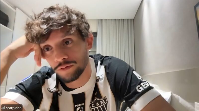 Gustavo Scarpa e os livros: da aposta com um amigo ao incentivo à leitura: “Momento muito legal” Gustavo Scarpa e os livros: jogador do Atlético-MG vira influenciador literário