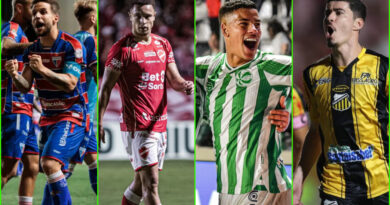 Fortaleza, Vila Nova e Novorizontino disputam as primeiras posições da Série B 2026. Juventude é o atual líder
