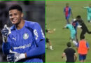 Ex-Palmeiras, goleiro Mateus Oliveira denuncia racismo em Portugal e tem contrato rescindido Goleiro Mateus Oliveira, ex-Palmeiras, denuncia racismo e tem contrato rescindido em Portugal
