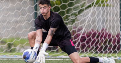 Goleiro Nicolas Sperry chega a Academia Javier Mascherano, clube do astro argentino