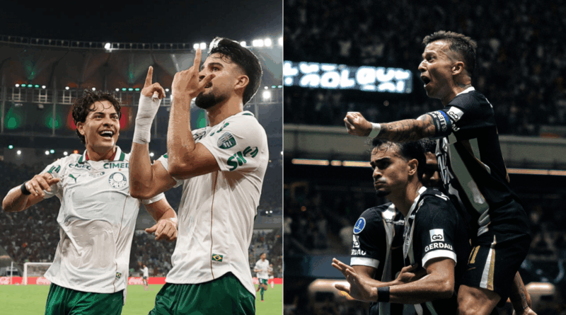 Palmeiras e Atlético-MG representam o Brasil nas finais da Libertadores e da Sul-Americana em 2026.