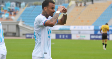 Atacante Matheus Serafim brilha na Coreia do Sul